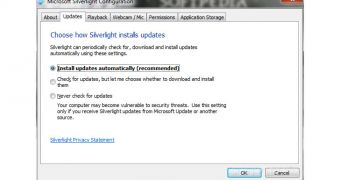 The new Silverlight version is delivered via Windows Update