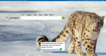 Live Search Snow Leopard