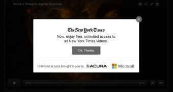 All The New York Times video are now available at no cost