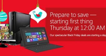 Microsoft Starts Black Friday Sales on Thursday