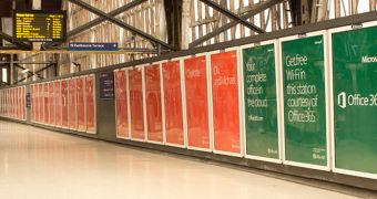 Microsoft brings Office 365 ads in train stations across the UK