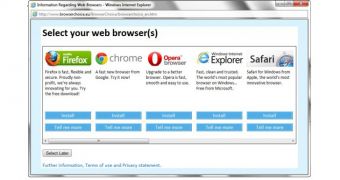Microsoft said the browser choice screen didn't show up due to a technical error