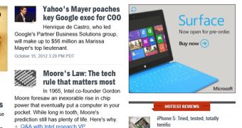 Preorders may be debuted today, as the ad shows up on CNET News