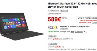Microsoft Surface is now available in France too