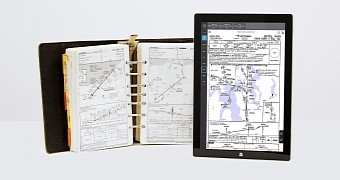 The Surface Pro 3 can replace the paper-based aircraft documentation