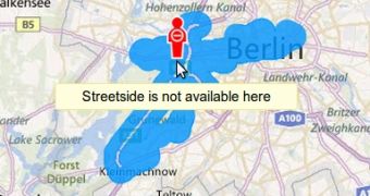 Bing Maps Streetside has been disabled in Germany