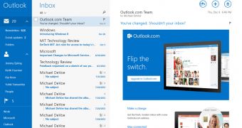 This is the new Mail app available in Windows 8.1