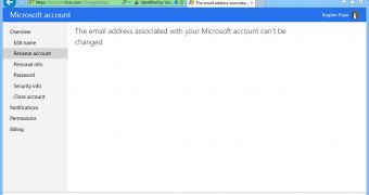 Microsoft Temporarily Shuts Down Account Renaming Option