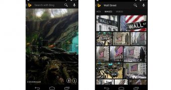 Bing Search for Android (screenshots)