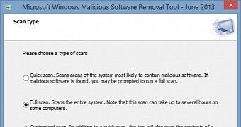Malicious Software Removal Tool at work