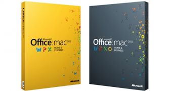 Microsoft Office for Mac boxes