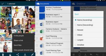 OneDrive for Android (screenshots)