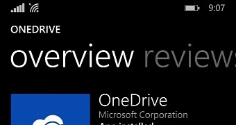 Microsoft Updates OneDrive for Windows Phone with New UI, More Features