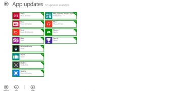 Updates for all Windows 8.1 Metro apps are now available for download