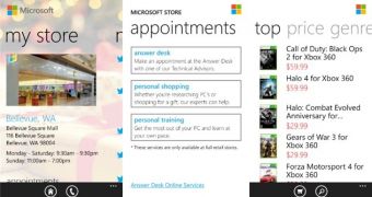 Microsoft Store app (screenshots)
