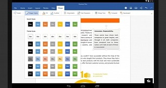 Microsoft Word for Android Tablets