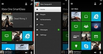 Xbox One SmartGlass for Windows Phone