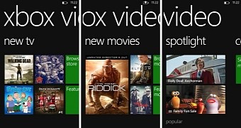 Xbox Video screenshots
