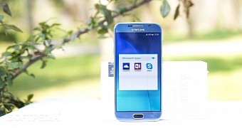 Microsoft apps on the Samsung Galaxy S6