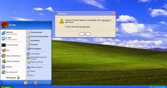 Windows XP upgrade notifications will be provided starting March 8