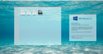 The concept completely changes the classic desktop layout