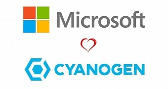 Microsoft + Cyanogen = love