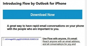 Flow by Outlook for iPhone description