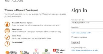 Microsoft Your Account Rolling Out