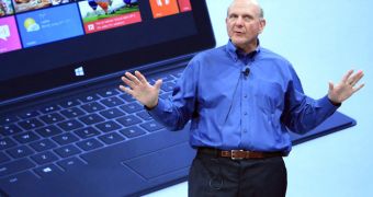 Ballmer is  the first CEO to push Microsoft towards devices and services