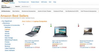 Chromebooks on Amazon