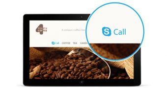 The new Skype call button can be created free of charge using a Microsoft form