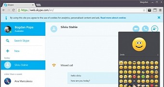Skype for Web on Linux only supports instant messaging for now