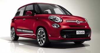 Fiat 500L is already equipped with a Windows-based infotainment system
