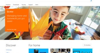Microsoft launches Metro-based preview page of its website