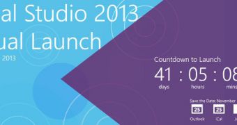 Visual Studio 2013 will be available for download from MSDN on October 18
