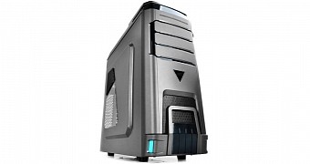 Mid-Tower Case from Deepcool Boasts Matte Gunmetal Gray Exterior