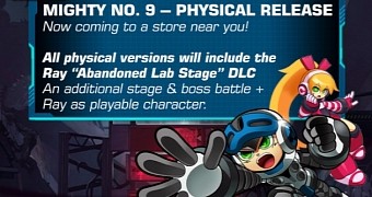 Mighty No. 9 announcement artwork