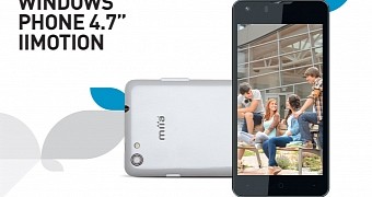 Miia iimotion MWP-47 Windows Phone 8.1 Handset Coming Soon for Only €210 ($265)