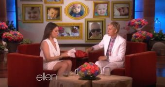 Mila Kunis gives funny details about her pregnancy on the Ellen Show