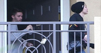 Miley Cyrus spotted leaving Patrick Schwarzenegger's flat, sparks romance rumors