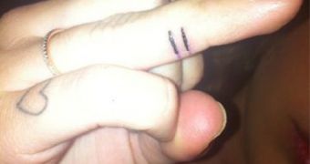 Miley Cyrus shows off brand new tattoo for marriage equality