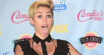 Miley Cyrus talks about her performance at the VMAs, says the wanted to "make history"