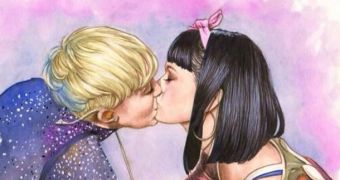 Miley Cyrus and Katy Perry start feud over kissing incident