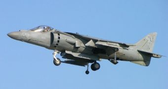 The AV-8B Harrier aircraft was stationed at Marine Corps Air Station Yuma, in Arizona