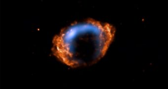 Image of the supernova remnant taken with the Chandra X-ray Space Telescope