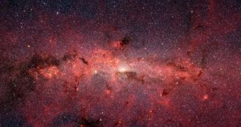 A picture of the core of the Milky Way
