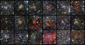An international team of astronomers has discovered 96 new open clusters hidden by the dust in the Milky Way