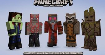 Minecraft: Guardians of the Galaxy skins