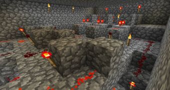 Minecraft Redstone switch room