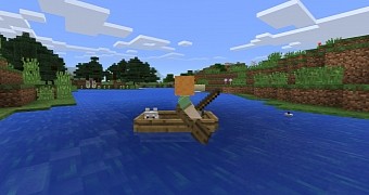 Minecraft Pocket Edition boats